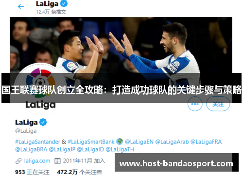 国王联赛球队创立全攻略：打造成功球队的关键步骤与策略