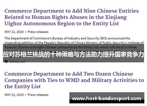 应对苏格兰挑战的十种策略与方法助力提升国家竞争力 应对苏格兰挑战的十种策略与方法助力提升国家竞争力