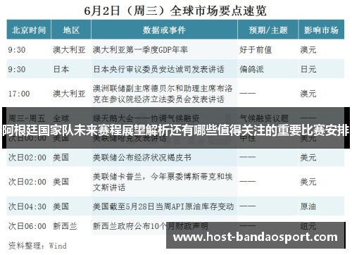阿根廷国家队未来赛程展望解析还有哪些值得关注的重要比赛安排